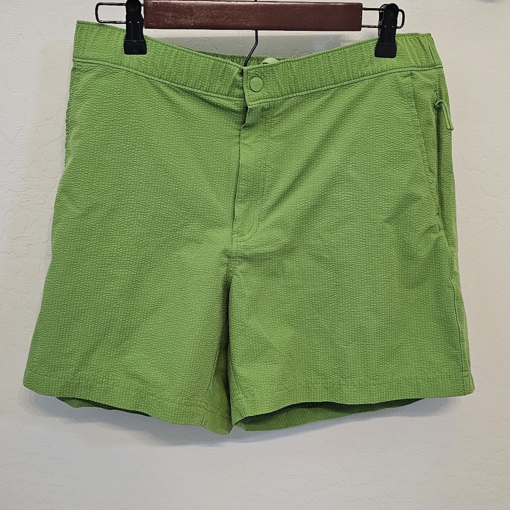 Men's VRST Lime Green Athletic Shorts - Performance Everyday